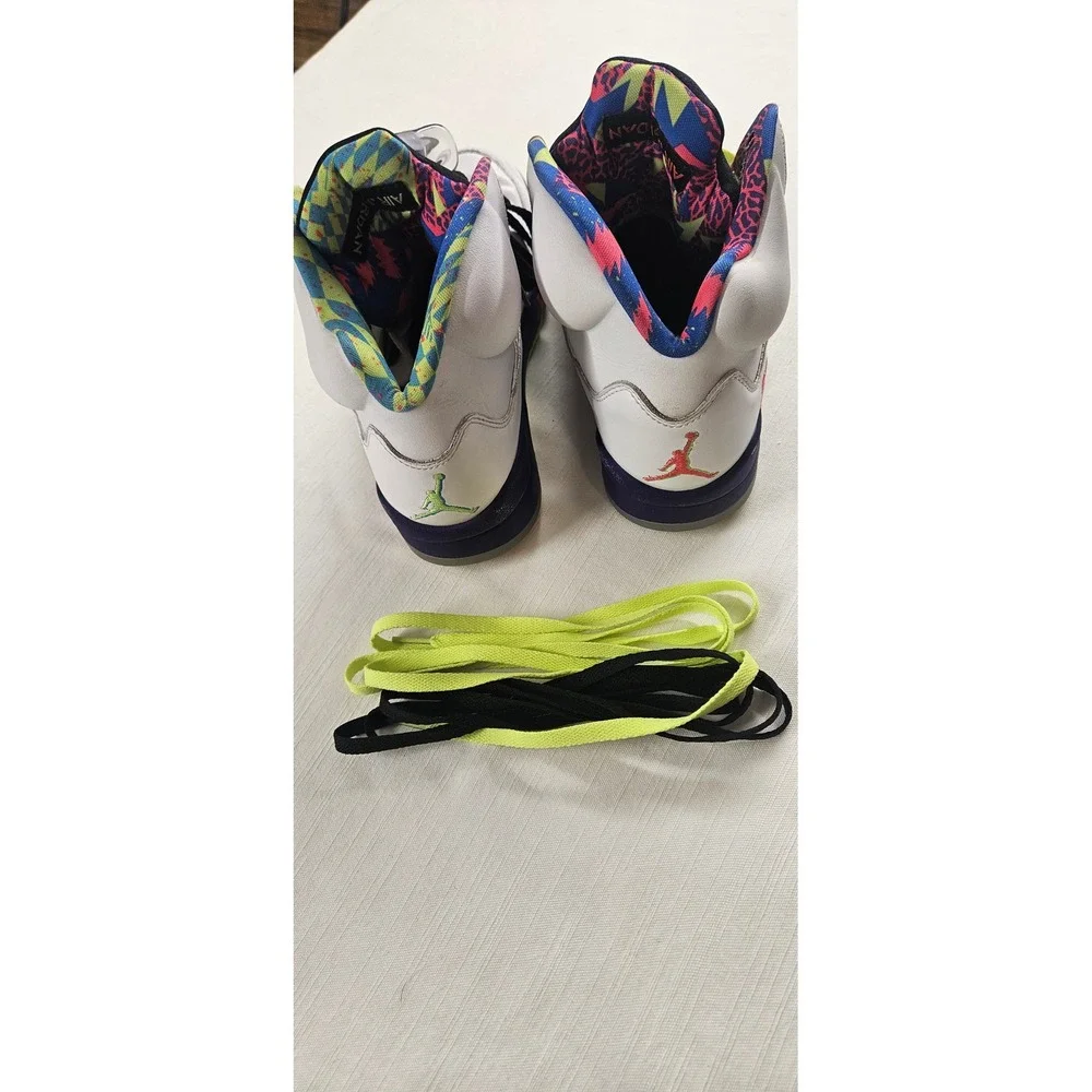 Air‎ Jordan 5 Retro Alternate Bel-Air White Ghost Green DB3335-100 Mens Sneakers